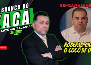 'A BRONCA DO ZACA': ROBERTO CIDADE, O 'COCÔ DE OURO', QUE NUNCA GOSTOU DE ESTUDAR, 'ESTUPRA' A LÍNGUA PORTUGUESA DURANTE DISCURSO. COITADA DA EDUCAÇÃO SE ELE FOR REELEITO  GOVERNANDOR
