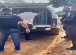 Polícia cumpre mandado de prisão preventiva de homem por estupro de vulnerável e ameaça contra a sobrinha-neta em Eirunepé, interior do Amazonas. VEJA VÍDEO