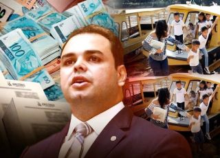 TRANSPORTE ESCOLAR OU NEGÓCIO DE FAMÍLIA? Os contratos milionários que cercam Roberto Cidade, o 'Cocô de Ouro'