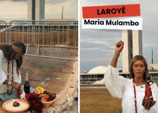 Vereadora realiza trabalho espiritual em frente ao Congresso Nacional e afirma: 'Levei minha fé ao centro do poder no Brasil'. VEJA VÍDEO