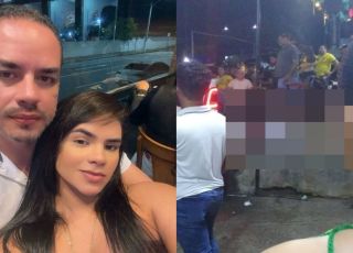 IMAGENS FORTES!  Advogado é executado a tiros enquanto assistia jogo em conveniência. VEJA 