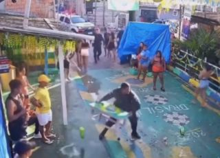 Festa continua após saída da PM e militares voltam ao local para encerrar tudo à força. VEJA VÍDEO