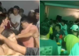 Pancadaria generalizada entre homens e mulheres embriagados em casa de shows no município de Manacapuru, Região Metropolitana de Manaus. VEJA VÍDEO