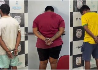 Equipe de patrulhamento tático prende três homens por tráfico de drogas no bairro Crespo, Zona Sul de Manaus