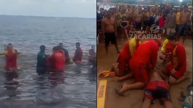 JOVEM MORRE AFOGADO APÓS ULTRAPASSAR ÁREA DE SEGURANÇA NA PRAIA DA PONTA NEGRA, EM MANAUS. VEJA VÍDEOS
