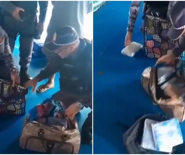 Adolescente de 16 anos é apreendido com 23 quilos de maconha skunk em embarcação ancorada no porto de Codajás, no interior do Amazonas. VEJA VÍDEO