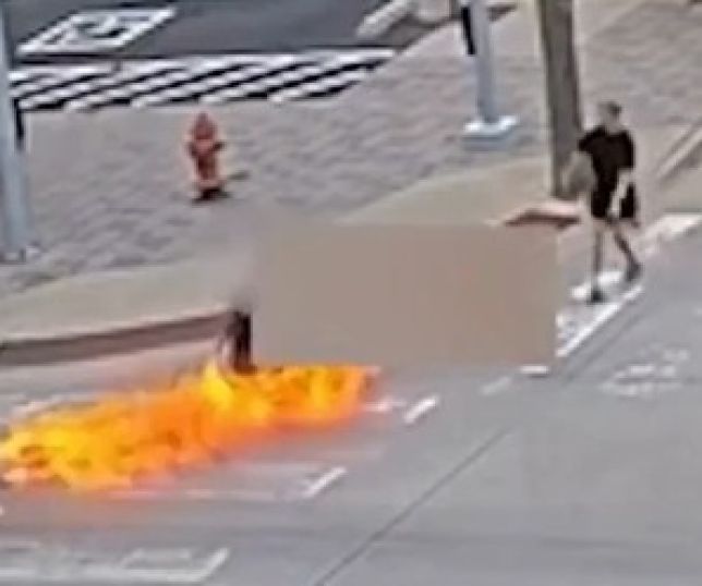 Homem é preso após jogar coquetel molotov contra cadeirante nos Estados Unidos. VEJA VÍDEO