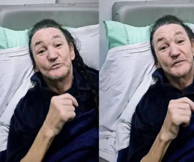 Marquito se emociona em hospital e faz desabafo sobre recuperação: 'Difícil suportar'