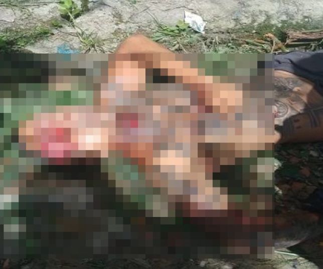 IMAGENS FORTES! Pistoleiro de facção criminosa é executado a tiros no bairro Novo Israel, Zona Norte de Manaus