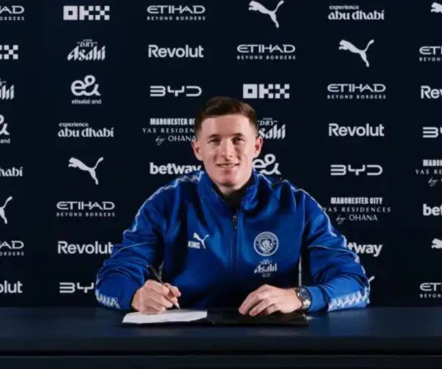 Manchester City anuncia contratação recorde de Elliott Anderson