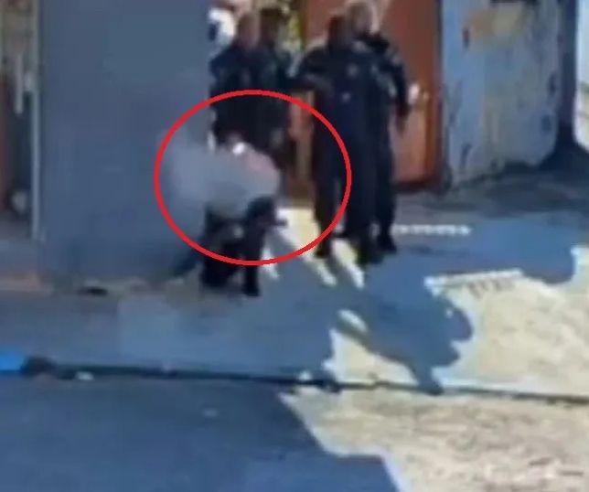 Tiro passa a centímetros da cabeça de policial durante confronto no Complexo do Alemão. VEJA VÍDEO