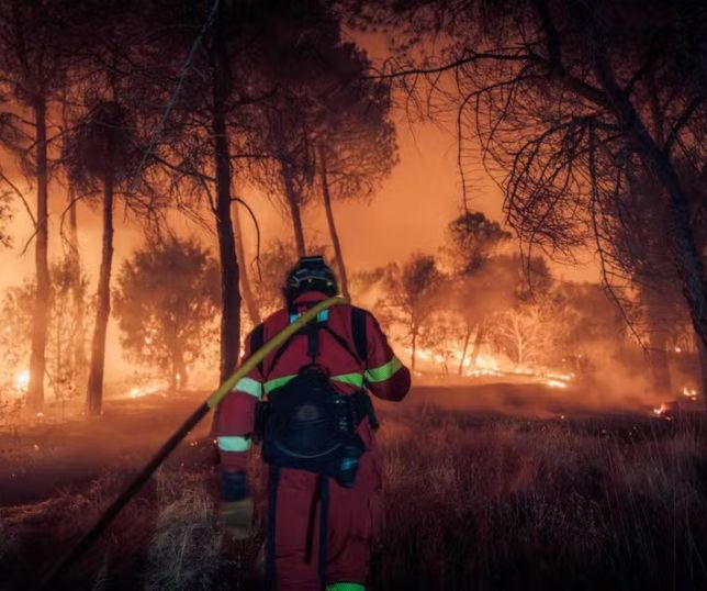 Incêndios na Espanha e na França se estabilizam, mas nova onda de calor aumenta risco de fogo