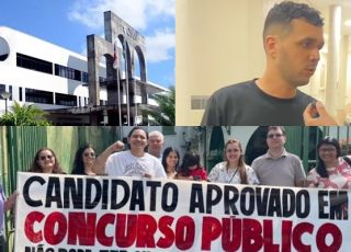 Concursados da Semed cobram novas convocações durante manifestação na Câmara Municipal de Manaus. VEJA REPORTAGEM DO 'PORTAL DO ZACARIAS' AO VIVO