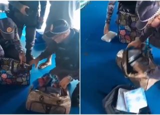 Adolescente de 16 anos é apreendido com 23 quilos de maconha skunk em embarcação ancorada no porto de Codajás, no interior do Amazonas. VEJA VÍDEO