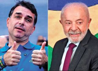 Pesquisa aponta Lula com 45% e Flávio Bolsonaro com 40% em eventual segundo turno presidencial