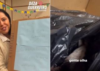 BIZARRO! Vereadora recebe cachorro morto em caixa e caso é investigado como ameaça. VEJA VÍDEO