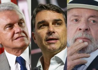 Caiado lidera primeiro turno em Goiás, mas Flávio Bolsonaro vence Lula em cenário de segundo turno, aponta pesquisa
