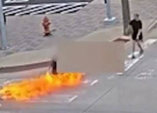 Homem é preso após jogar coquetel molotov contra cadeirante nos Estados Unidos. VEJA VÍDEO