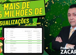 IVC CONFIRMA: ‘PORTAL DO ZACARIAS’ É O 5º SITE DE NOTÍCIAS MAIS ACESSADO DO BRASIL E ULTRAPASSA 35 MILHÕES DE VISUALIZAÇÕES EM JUNHO