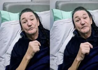 Marquito se emociona em hospital e faz desabafo sobre recuperação: 'Difícil suportar'