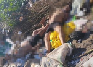 IMAGENS FORTES! Dois homens são encontrados mortos com as mãos amarradas em lixão de Feira de Santana, Bahia. VEJA VÍDEO