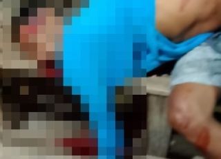 IMAGENS FORTES! Homem é executado a tiros em sítio no bairro de Muribeca, em Jaboatão dos Guararapes. VEJA VÍDEO