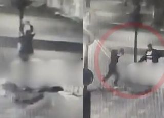 Vídeo mostra homem arremessando pedra na cabeça de vítima em Minas Gerais; agressor é preso. VEJA VÍDEO