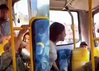 Barraco em ônibus lotado: adolescente perde a paciência e chama idosa de 'folgada' durante discussão por assento. VEJA VÍDEO