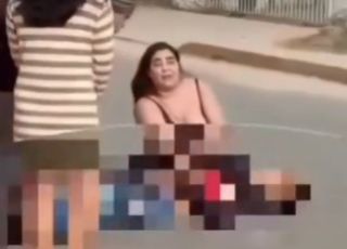 Mulher é presa suspeita de matar companheiro a facadas após discussão em Joinville. VEJA VÍDEO