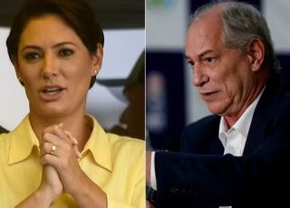 Michelle Bolsonaro acusa direita do Ceará de estar ''vendida'' após Ciro Gomes citar Caiado e Renan Santos para Presidência