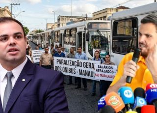 Rodoviários chamam Roberto Cidade de 'governador fantasma' e cobram dívida milionária no transporte