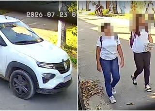 Ocupantes de carro Renault tentam sequestrar duas estudantes no bairro Santa Etelvina, Zona Norte de Manaus. VEJA VÍDEO