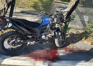Motociclista morre no hospital após sofrer violenta colisão na manhã desta sexta-feira no Distrito Industrial, Zona Sul de Manaus