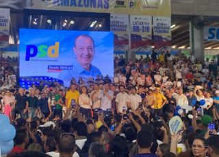 Omar Aziz oficializa candidatura ao Governo do Amazonas e reúne aliados em grande convenção em Manaus. VEJA REPORTAGEM DO 'PORTAL DO ZACARIAS' AO VIVO