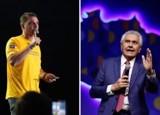 Flávio Bolsonaro e Caiado realizam convenções e oficializam candidaturas à Presidência
