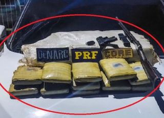 Operação da Polícia Rodoviária Federal apreende 30 quilos de drogas e armas de fogo em Manaquiri, Região Metropolitana de Manaus