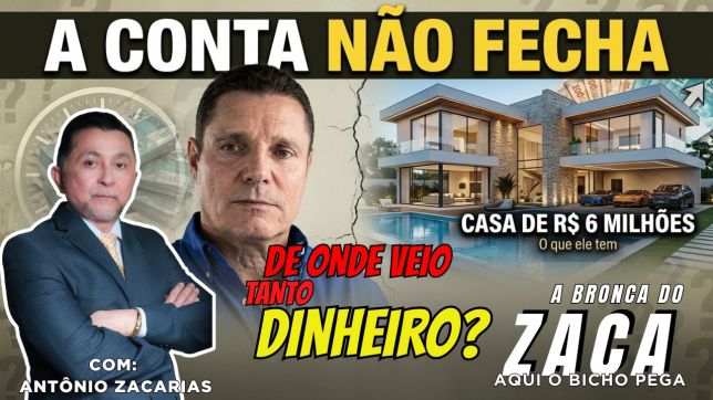 'A BRONCA DO ZACA': MARCOS ROTTA DECLAROU R$ 633 MIL AO TSE, MAS VIVE EM CASA AVALIADA EM R$ 6 MILHÕES NO ALPHAVILLE. A CONTA FECHA?