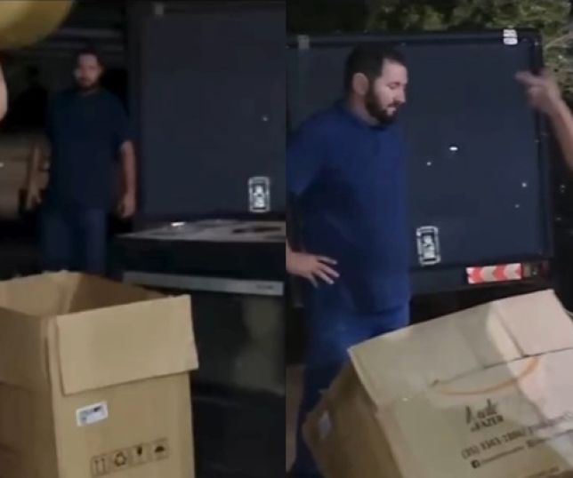 Mulher destrói móveis e eletrodomésticos durante briga com ex-marido por divisão de bens. VEJA VÍDEO