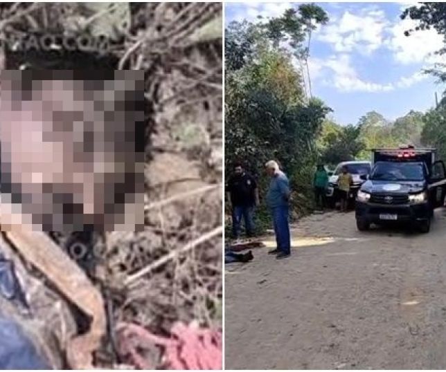 IMAGEM FORTE! Corpo de homem com vários tiros é encontrado no Ramal do Brasileirinho, Zona Leste de Manaus. VEJA VÍDEOS