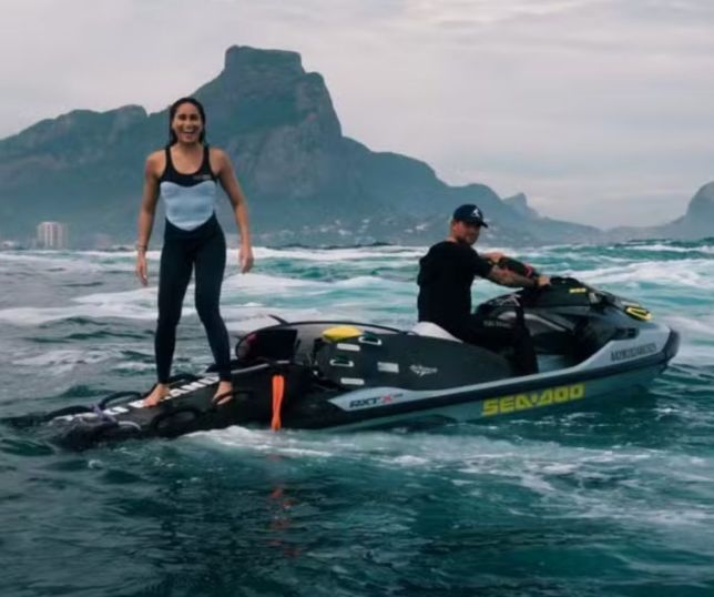 DE NAZARÉ AO LEBLON: Michelle des Bouillons adapta estratégia para novo desafio no Rio