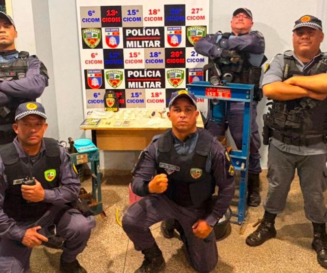 Polícia apreende quase 1 kg de droga em imóvel usado como suposto laboratório no Riacho Doce, Zona Norte de Manaus. VEJA REPORTAGEM DO ‘PORTAL DO ZACARIAS’ AO VIVO