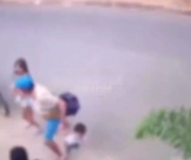 Motociclista embriagado atropela mãe e dois filhos; bebê está entre as vítimas. VEJA VÍDEO