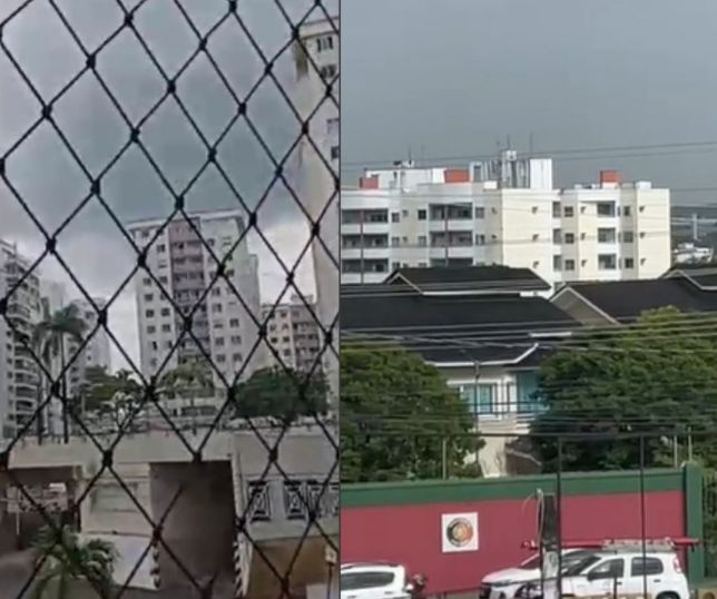 Chuva volta a atingir Manaus após período de tempo seco e calor intenso. VEJA VÍDEOS