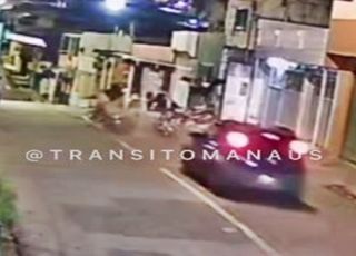Um morto e dois feridos em violenta colisão de motocicletas no bairro Redenção, Zona Centro-Oeste de Manaus
