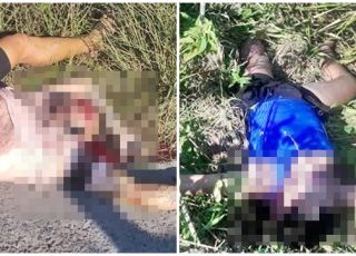 IMAGENS FORTES! Cabeleireiro e sua acompanhante morrem em violento acidente de trânsito no quilômetro 29 da rodovia BR-174 na manhã deste domingo