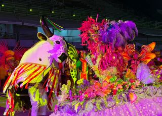 Boi Bumbá Corre Campo incendeia o Sambódromo com espetáculo de cores, tradição e uma verdadeira celebração da Amazônia