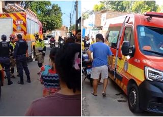 Incêndio destrói residência e mata duas crianças na Comunidade Parque São Pedro, bairro Tarumã, Zona Oeste de Manaus. VEJA VÍDEO