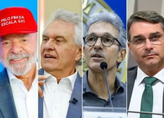 PoderData/Aya aponta empate técnico entre Lula e Flávio Bolsonaro em cenário de 2º turno