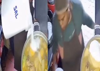 VINGANÇA! Cozinheira se revolta com desconto no salário e joga balde de sal em sopa. VEJA VÍDEO