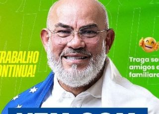 Cabo Maciel realiza lançamento oficial de campanha em Manaus neste domingo. VEJA VÍDEO